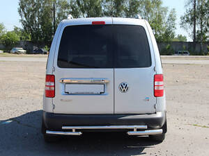 Задняя дуга AK003-2 (2 шт, нерж) для Volkswagen Caddy 2004-2010 гг