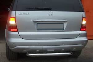 Задняя дуга AK006 (нерж.) для Mercedes ML W163