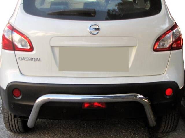 Задняя дуга AK007 (нерж.) для Nissan Qashqai 2007-2010 гг - Фото 1