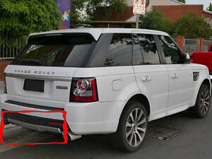 Задняя накладка (3 части) для Range Rover Sport 2005-2013 гг