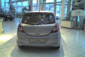 Задняя нижняя юбка (под покраску) для Opel Corsa D 2007-2014гг.