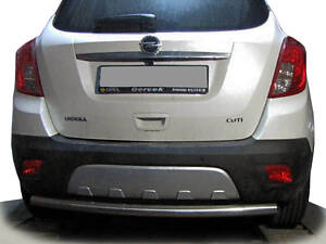 Задній захист AK002 (нерж) для Opel Mokka 2012-2021 рр