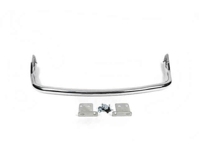 Задняя защита AK005 (2 шт, нерж) для Hyundai Santa Fe 2 2006-2012 гг - Фото 1