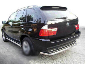 Задній захист Special (нерж) для BMW X5 E-53 1999-2006 рр