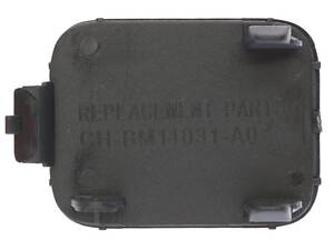 Заглушка буксировочного крюка бампера BMW 5 E60 06-10 черная (FPS) 51117184708