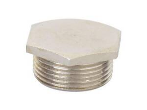 Заглушка M40x1,5, никелированная латунь, Cosmec, дкс [6050-40]