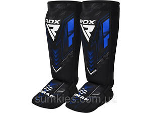 Захист для гомілок та стоп RDX NEOPRENE SHIN INSTEP IMMAF-1-BLUE-S