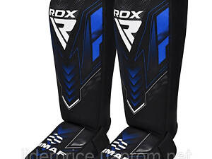 Захист для гомілок та стоп RDX NEOPRENE SHIN INSTEP IMMAF-1-BLUE-S