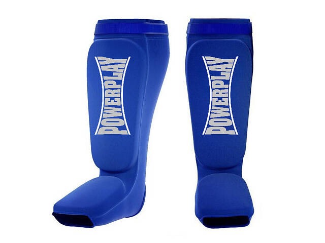 Захист гомілки і стопи PowerPlay 3054 Classic Shin Сині M - Фото NaN