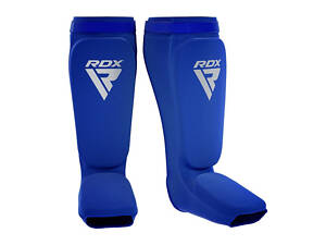 Захист гомілки та стопи RDX Shin Instep Foam Blue/White L