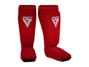 Захист гомілки та стопи RDX Shin Instep Foam Red/White M