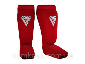 Захист гомілки та стопи RDX Shin Instep Foam Red/White S