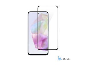 Захисне скло 2E для Samsung Galaxy A55 5G (A556), 2.5D FCFG, (1 Pack), чорна рамка (2E-G-A55-SMFCFG-BB)