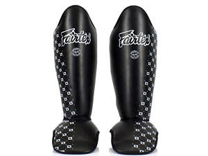 Захист гомілки та стопи Fairtex SP5 Shin Pads Black L