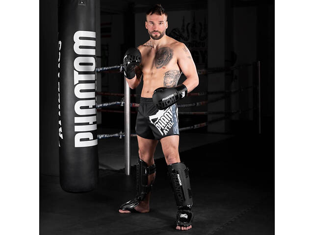 Захист гомілки та стопи Phantom APEX Hybrid Black S/M - Фото 8