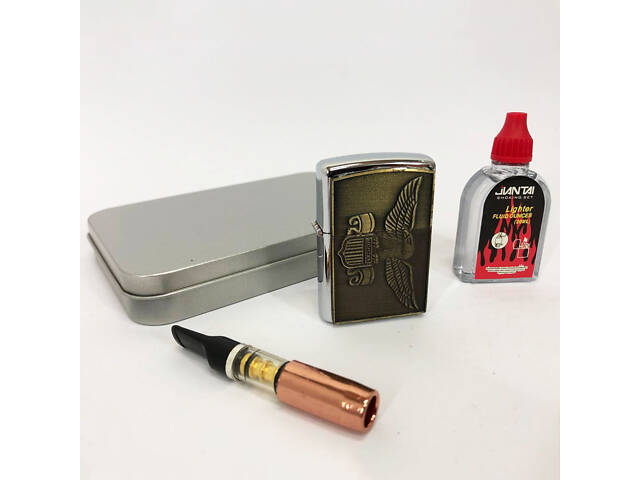 Зажигалка бензиновая счастливая N6, Зажигалка для курения, Зажигалка подарок на MG-714 день рождения - Фото 5