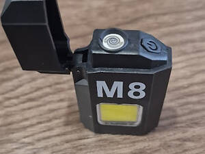 Зажигалка электроимпульсная спиральная с фонариком Lighter №2036