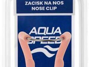 Затискач для носа Aqua Speed MT 60628 бежевий Уні OSFM 5905718606283