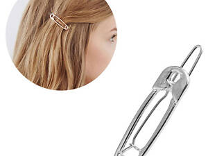 Зажим для волос Primo Safety Pin - Silver