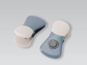 Затискачі з магнітом ззаду для пакетів Maestro MR-1190 7.4х4х3 см 2 шт