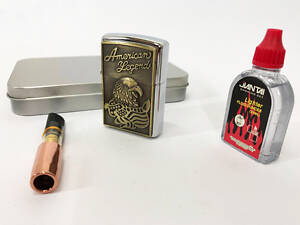 Запальничка бензинова в подарунковій коробці N3, сувенірна запальничка, запальнички подарунки для чоловіків.