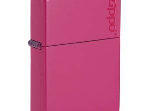 Зажигалка бензиновая Zippo Frequency Zippo Logo Розовая с логотипом (49846 ZL)