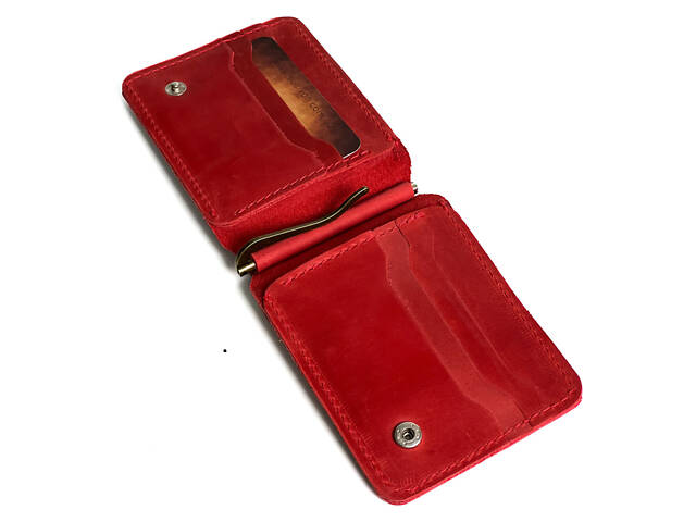 Затискач для купюр gz5(6.5) червоний - Фото 5