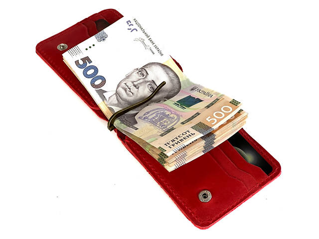 Затискач для купюр gz5(6.5) червоний - Фото 7