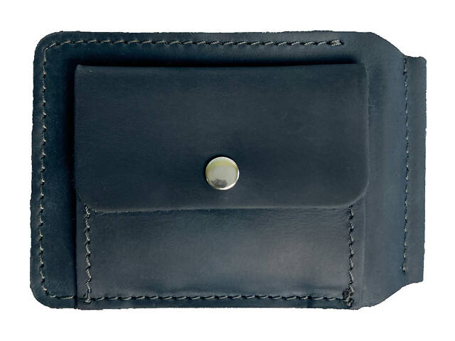 Зажим для купюр gz5(6.5) синий - Фото 3