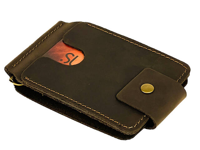 Затискач для купюр gz6-2(4) коричневий - Фото 1