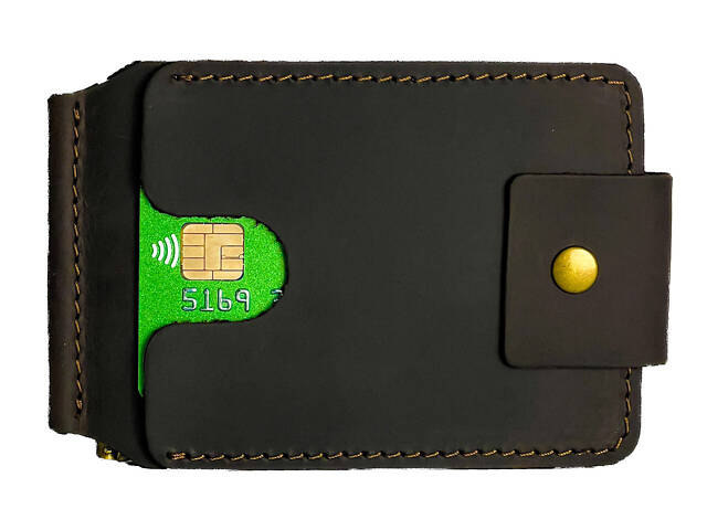 Затискач для купюр gz6-2(4) коричневий - Фото 2