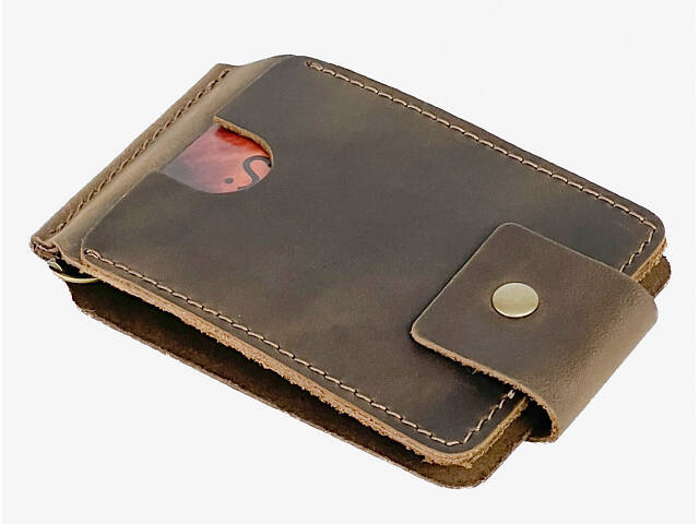 Затискач для купюр gz6-4(4) оливковий - Фото 1