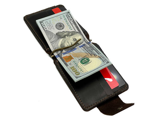 Затискач для купюр gz7-2(6.5) коричневий - Фото 6