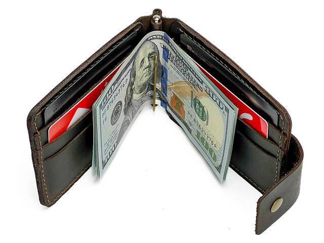 Затискач для купюр gz7-2(6.5) коричневий - Фото 7