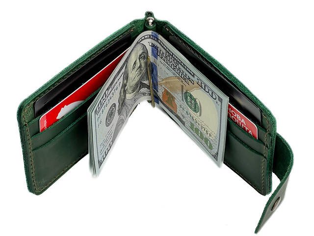 Затискач для купюр gz7-6(6) зелений - Фото 7