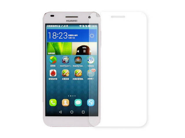 Закаленное защитное стекло для Huawei Ascend G7 5.5' - Фото 2