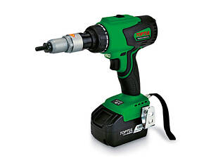 Заклепочник аккумуляторный под резьбовые заклепки M4,M5,M6,M8 11000N 0-1422об/мин TOPTUL KPNP008ME