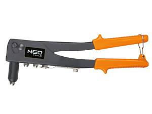 Заклёпочник NEO для стальных i алюминиевых заклепок 2.4, 3.2, 4.0, 4.8 мм