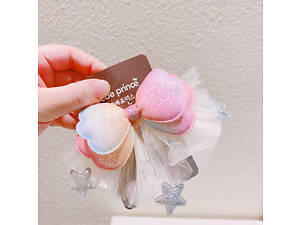 Заколка для волос Бантик 11690 розовая