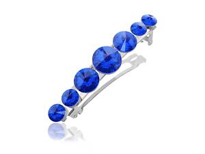 Заколка KOBI Janis с кристаллами Swarovski Синий (7790-1001-06-32)