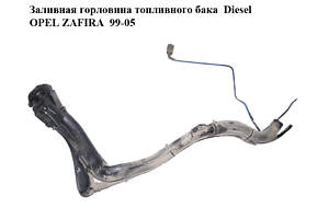 Заливная горловина топливного бака Diesel OPEL ZAFIRA 99-05 (ОПЕЛЬ ЗАФИРА) (24402959, ARF-245228, 245228)