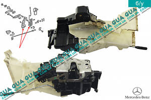 Замок двери передней правой / вакуумный центральный замок с защитой от считывания A2027204435 Mercedes / МЕРСЕДЕС E-CLAS
