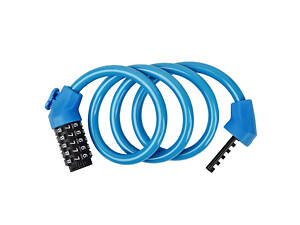 Замок кодовый EsLNF Anti-Theft 12х1200мм. синий (G611-blue)