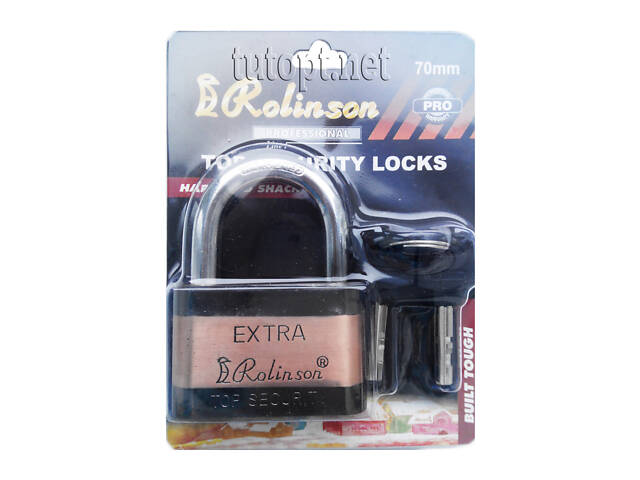 Замок навесной Rolinson 70мм - Фото 2