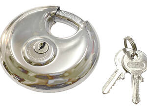 Замок навісний з нержавіючої сталі Антивандал коло Ø60 мм (725-543)