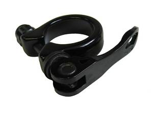 Замок подседельный QR 31.8мм, черный (SIO072)