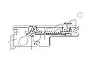 Замок речового ящика TOPRAN 109078 на VW GOLF Mk III (1H1)