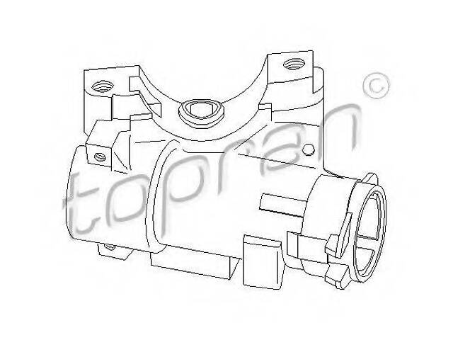 Замок вала рулевого колеса TOPRAN 110824 на AUDI A3 (8L1)
