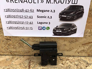 Замок відкривання скла кришки багажника Renault Laguna 3 2007-15р. універсал (рено лагуна ІІІ)