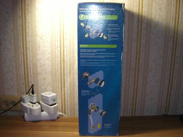 Замок Врізний DeadBolt Schlage F60SKVPAR609GE Антична Латунь Технологія Зміни Ключів SmartKey Клас Зламостійкості 4D США - Фото 3